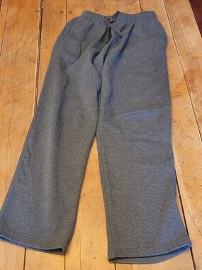 🥳2/$15🥳 Athletic Works Dark Charcoal Gray Track Pants with Drawstring